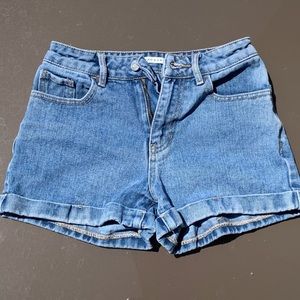 PACSUN MOM SHORTS!!